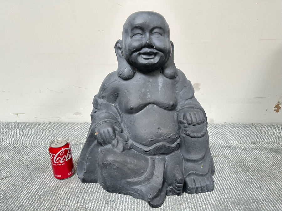 Terracotta Buddha Sculpture Painted 18W X 14D X 20H [Photo 2]