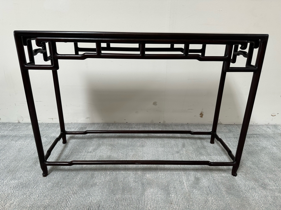Vintage Chinese Wooden Console Table 45.5W X 15.5D X 32H [Photo 2]