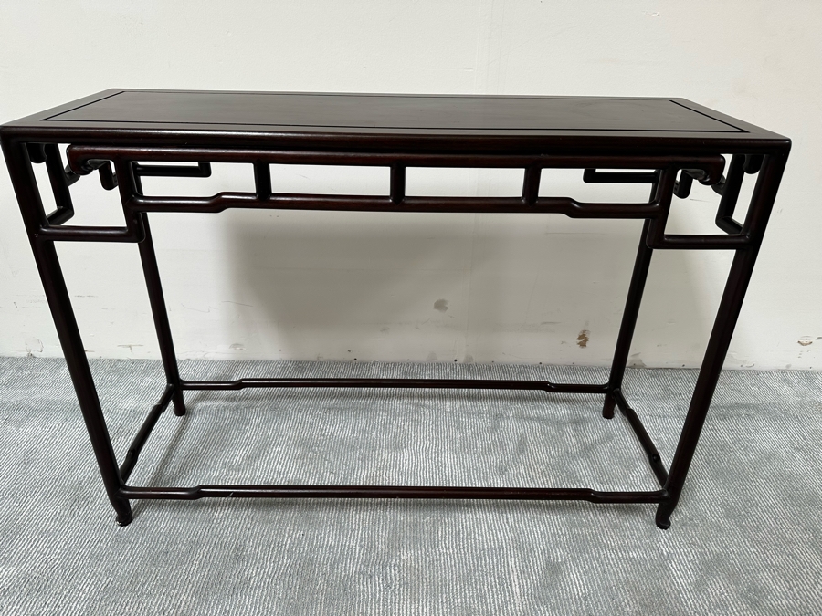 Vintage Chinese Wooden Console Table 45.5W X 15.5D X 32H [Photo 10]