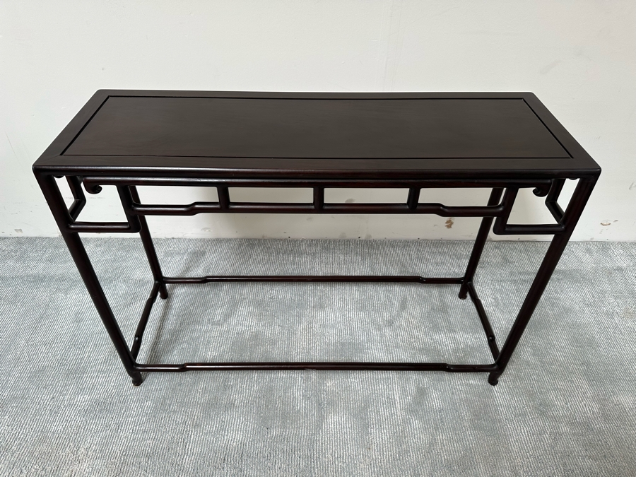 Vintage Chinese Wooden Console Table 45.5W X 15.5D X 32H [Photo 5]