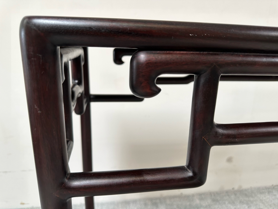 Vintage Chinese Wooden Console Table 45.5W X 15.5D X 32H [Photo 7]