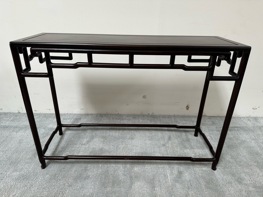 Vintage Chinese Wooden Console Table 45.5W X 15.5D X 32H [Photo 3]