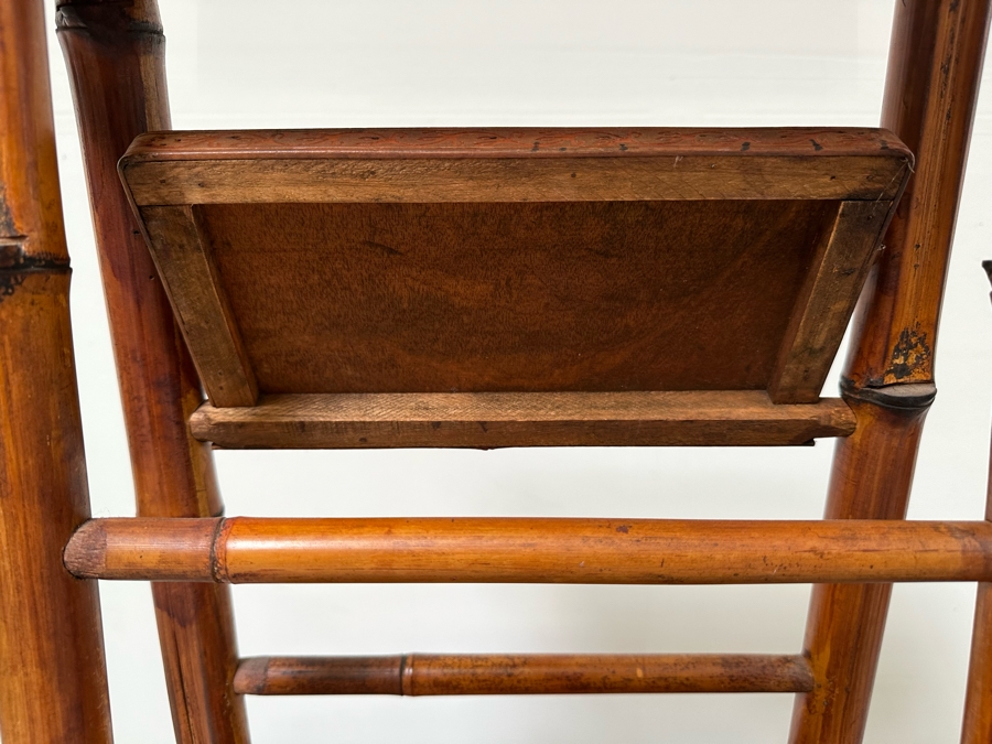 Folding Bamboo Bookshelf 16W X 12D X 46H [Photo 7]