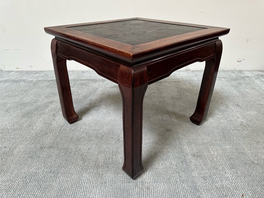 Chinese Wooden Side Table 24 X 24 X 21H [Photo 7]
