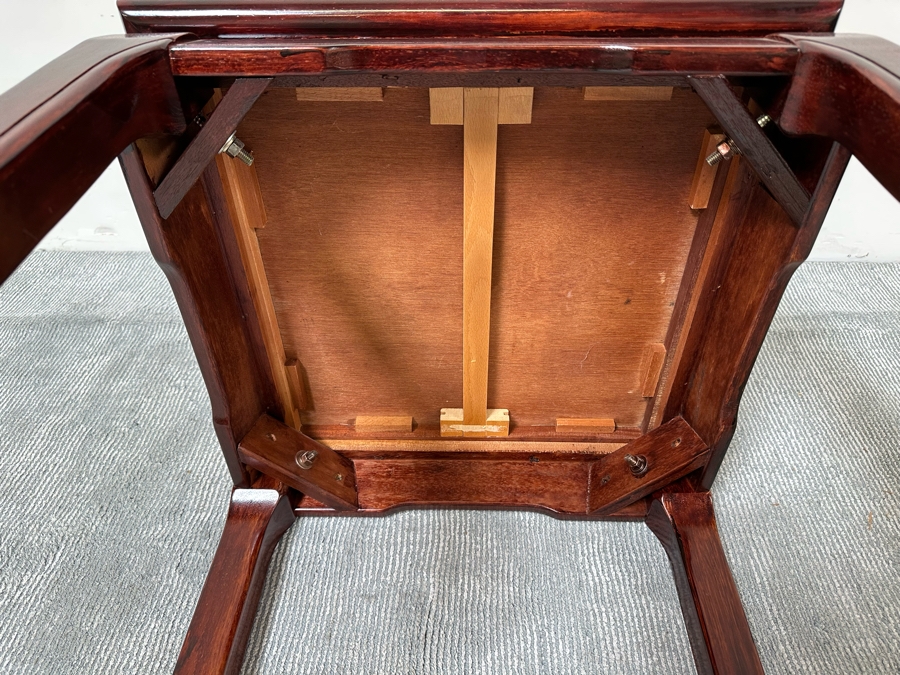 Chinese Wooden Side Table 24 X 24 X 21H [Photo 8]