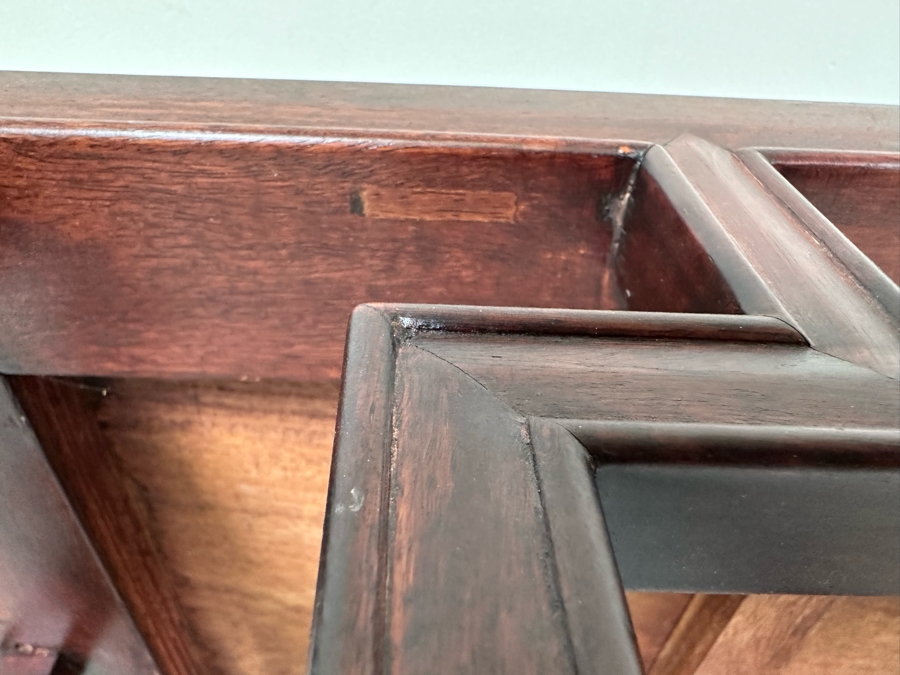 Chinese Rosewood Side Table 24 X 24 X 20H [Photo 9]