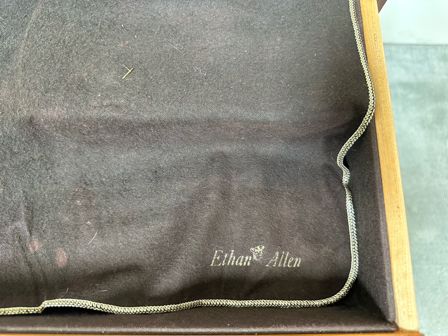 Ethan Allen Silverware Chest 21W X 12.5D X 38H [Photo 8]