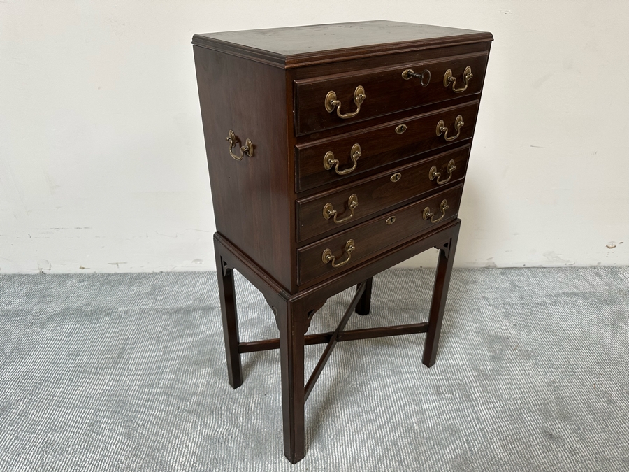 Ethan Allen Silverware Chest 21W X 12.5D X 38H [Photo 12]