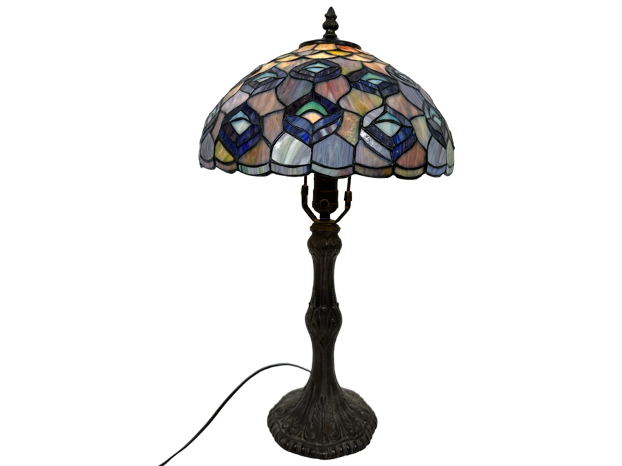 Stained Glass Lamp 23H [Photo 1]