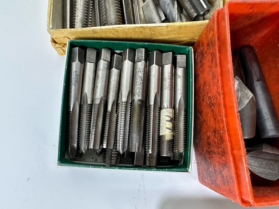 Tool Lot Featuring Taps, Dies & Drills