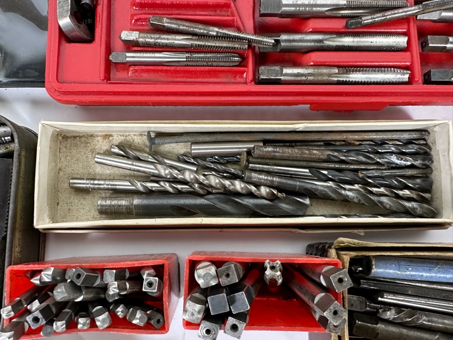 Tool Lot Featuring Taps, Dies & Drills