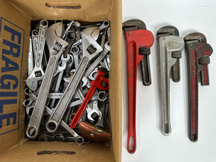 Tool Lot Featuring Various Wrenches [Photo 2]