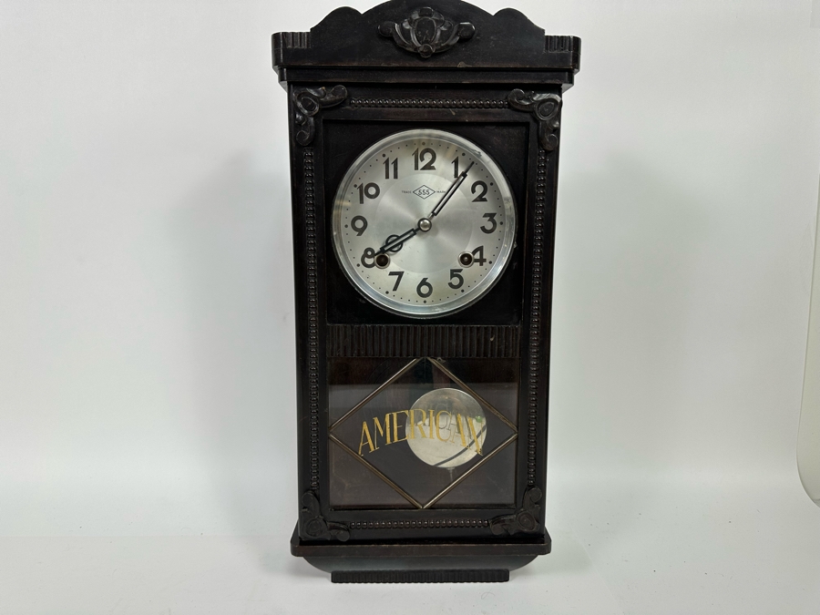 Vintage Working Pendulum Wall Clock 9W X 5D X 19H [Photo 5]