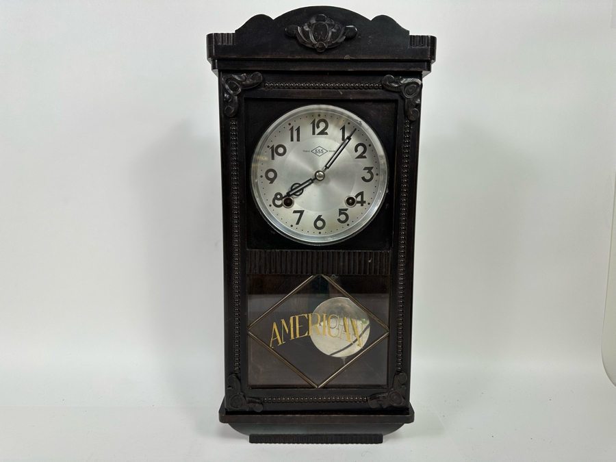 Vintage Working Pendulum Wall Clock 9W X 5D X 19H [Photo 3]