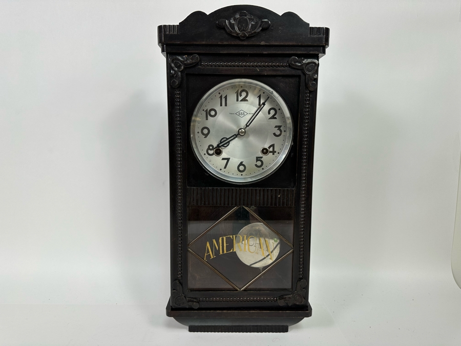 Vintage Working Pendulum Wall Clock 9W X 5D X 19H [Photo 2]