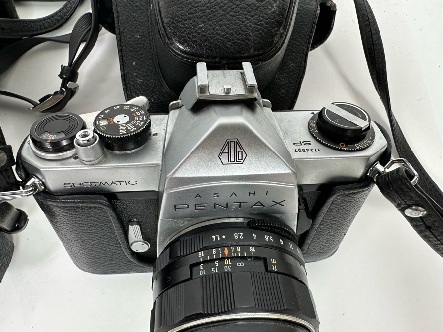 Minolta Hi-Matic E And Pentax Asahi Spotmatic Film Cameras [Photo 7]