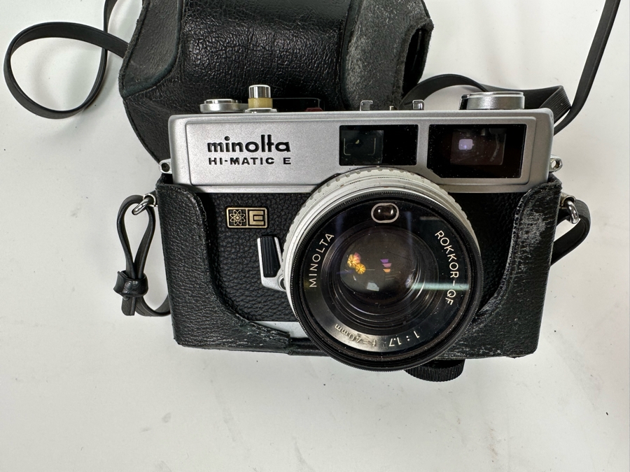 Minolta Hi-Matic E And Pentax Asahi Spotmatic Film Cameras [Photo 10]