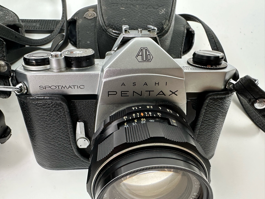 Minolta Hi-Matic E And Pentax Asahi Spotmatic Film Cameras [Photo 6]