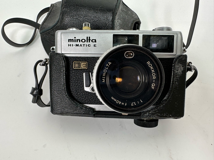 Minolta Hi-Matic E And Pentax Asahi Spotmatic Film Cameras [Photo 9]