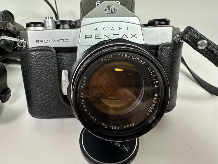 Minolta Hi-Matic E And Pentax Asahi Spotmatic Film Cameras [Photo 5]