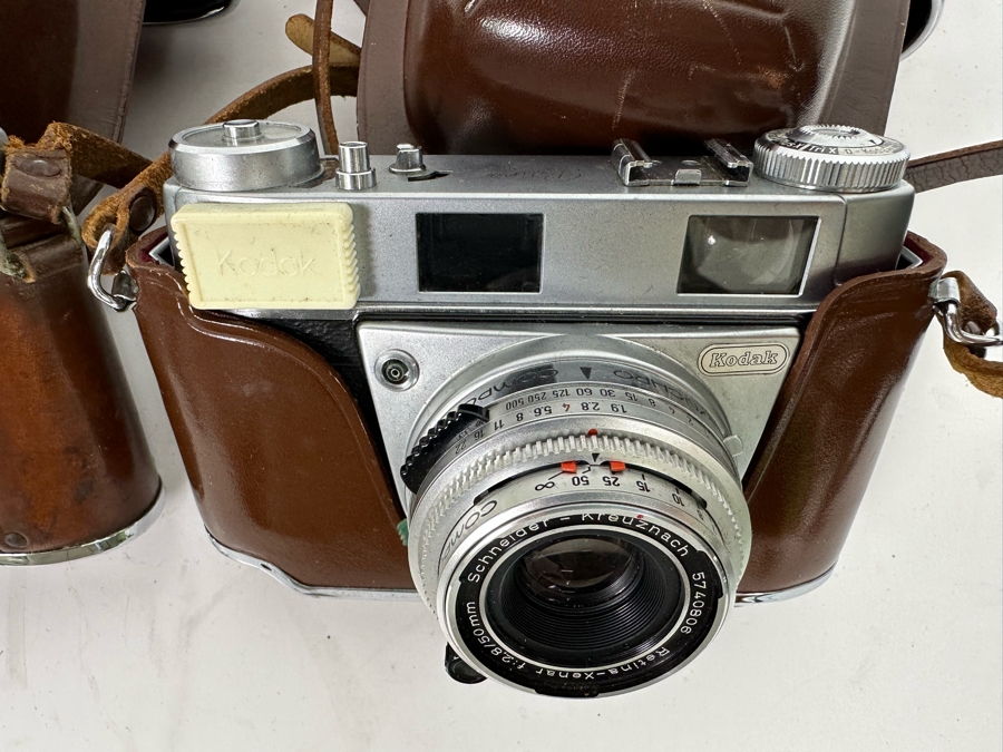 Pair Of Vintage Kodak Film Cameras: Retinette & Retina III S [Photo 6]