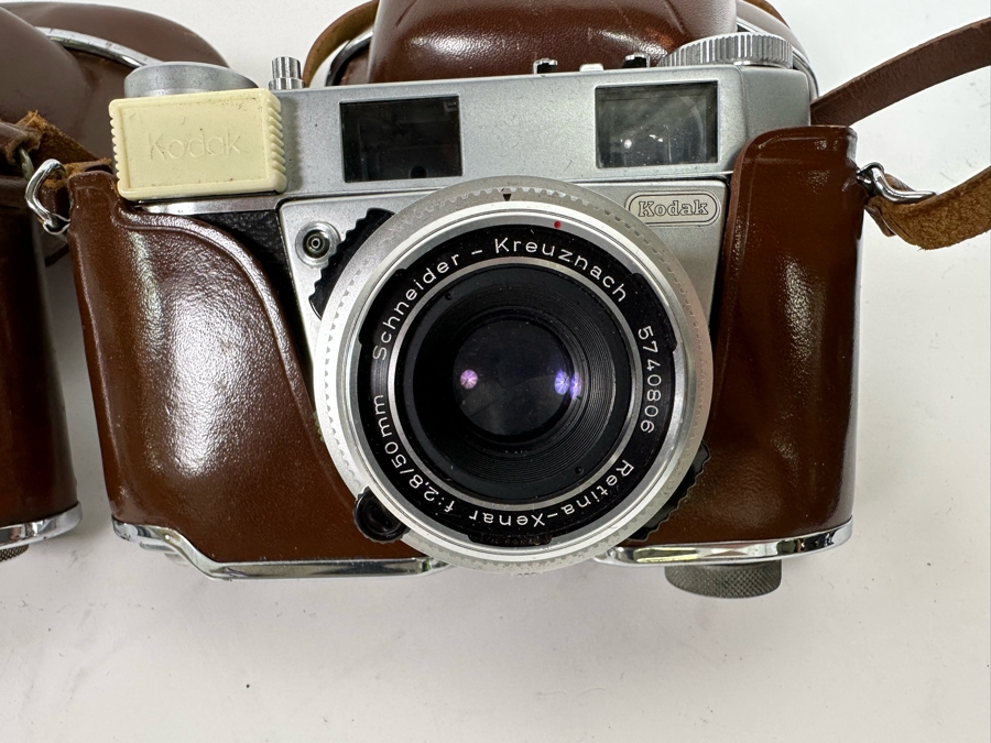 Pair Of Vintage Kodak Film Cameras: Retinette & Retina III S [Photo 5]