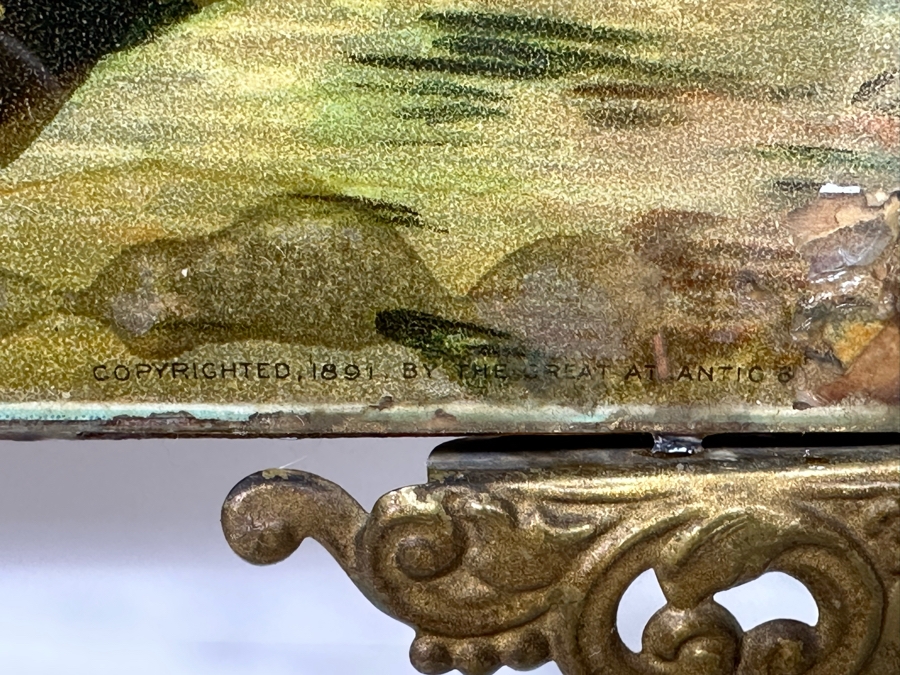 Antique 1891 Advertising Poster For The Great Atlantic & Pacific Tea Company (A&P) Grocery Chain NY 12W X 22H [Photo 10]