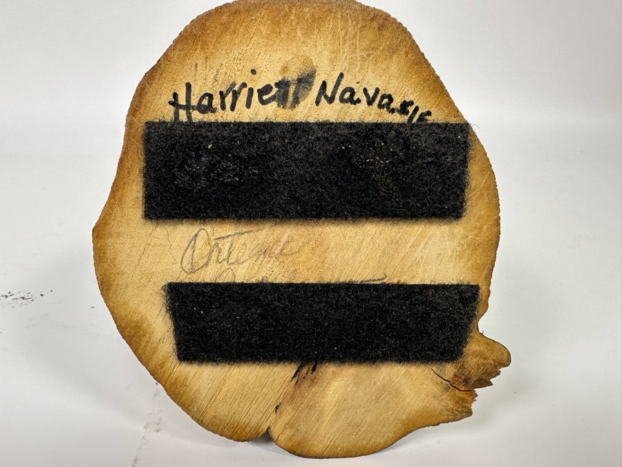 Signed Hand Carved / Hand Painted Hopi Native American Kachina Doll By Harriet Navasie 18.5H [Photo 14]