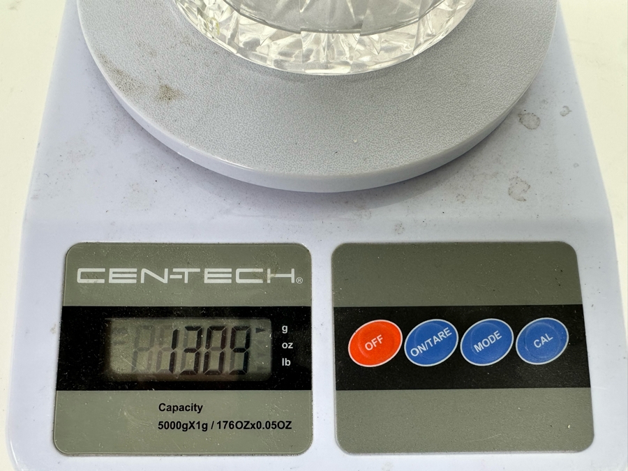 Antique Sterling Silver Mounted English Hallmarks Etched Crystal Claret Jug With Grape Motif Weighs 1,309g [Photo 21]