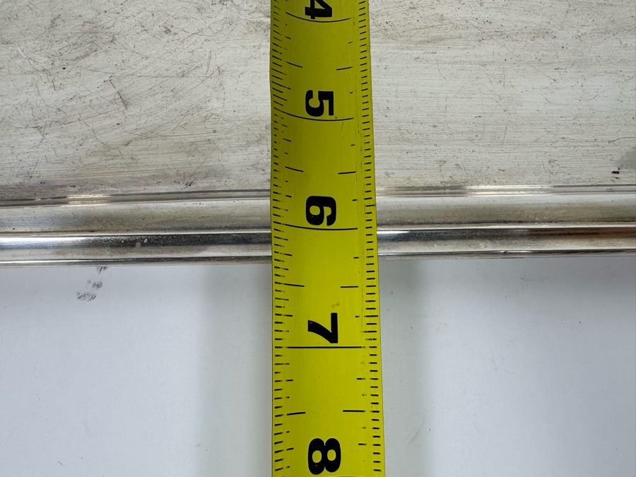 Vintage Set Of Twelve Christofle Silverplate Brandy Warmer Mini Sauce Pans With Handles Barware 2R X 1.25H With Silverplate Serving Tray 16 X 6 [Photo 19]