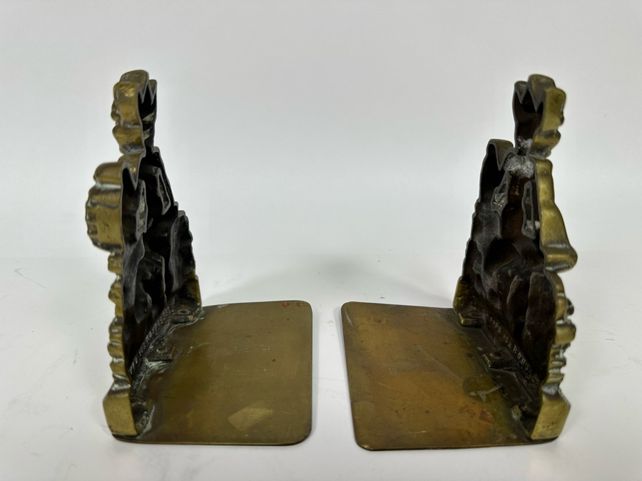 Antique Brass Pixie Bookends 4W X 3D X 5H [Photo 6]