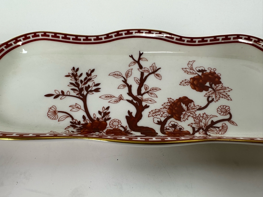 Vintage Coalport Bone China England 'Indian Tree Coral' Child's Toy Tea Set Salesman's Sample 9.5 X 4 [Photo 10]