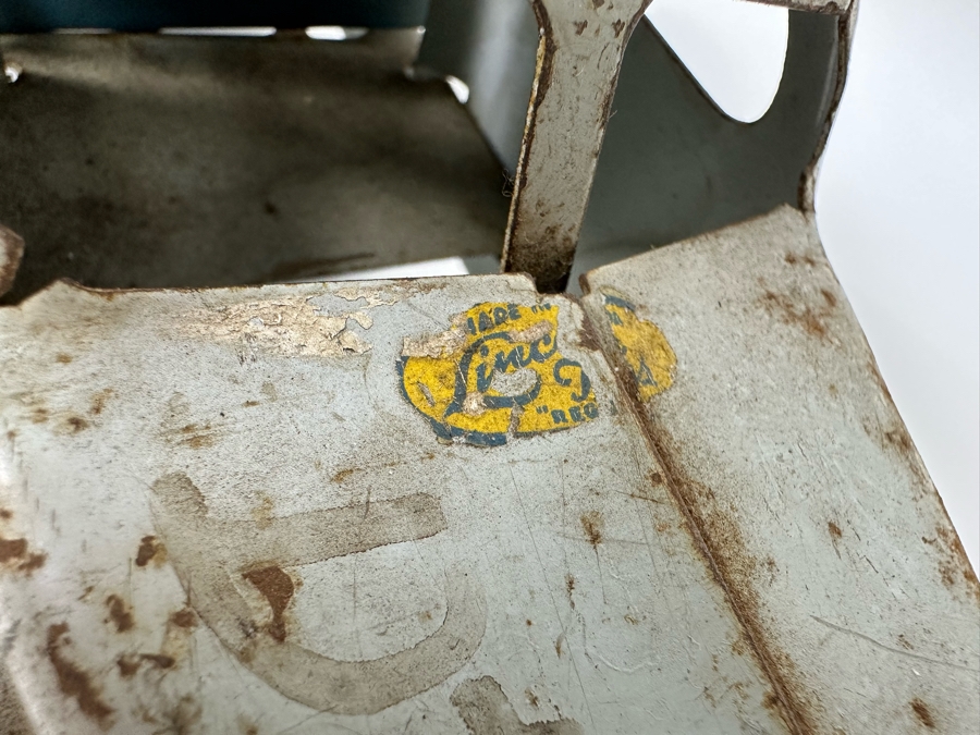 Old 1940s Lincoln Toy Truck Pressed Steel Tow Truck 13W X 4D X 5H [Photo 7]