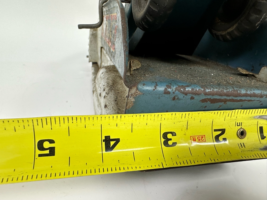 Old 1940s Lincoln Toy Truck Pressed Steel Tow Truck 13W X 4D X 5H [Photo 13]