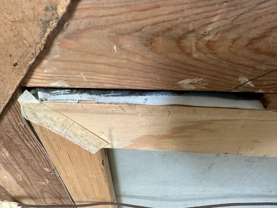 Original Oil Painting Of Paris France Eiffel Tower On Canvas 36 X 24 Framed 45 X 34 [Photo 18]