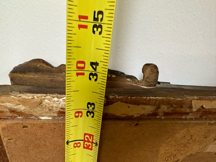 Original Oil Painting Of Paris France Eiffel Tower On Canvas 36 X 24 Framed 45 X 34 [Photo 22]