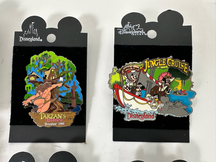 Collection Of Vintage Disneyland Trading Pins New On Cards Two Limited Edition Pins [Photo 5]
