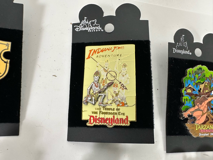 Collection Of Vintage Disneyland Trading Pins New On Cards Two Limited Edition Pins [Photo 6]