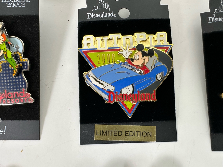 Collection Of Vintage Disneyland Trading Pins New On Cards Two Limited Edition Pins [Photo 9]