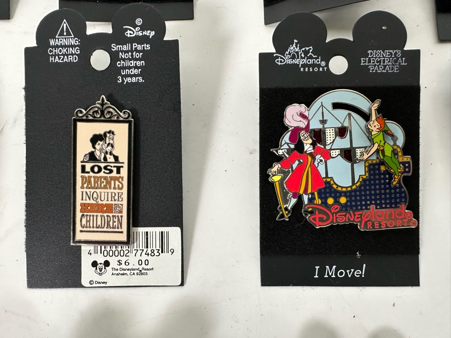 Collection Of Vintage Disneyland Trading Pins New On Cards Two Limited Edition Pins [Photo 10]