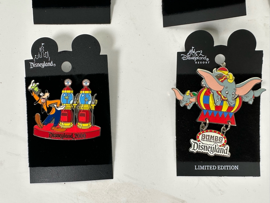 Collection Of Vintage Disneyland Trading Pins New On Cards Four Limited Edition Pins [Photo 10]