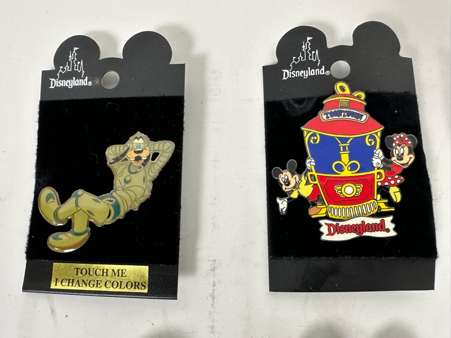 Collection Of Vintage Disneyland Trading Pins New On Cards Four Limited Edition Pins [Photo 5]
