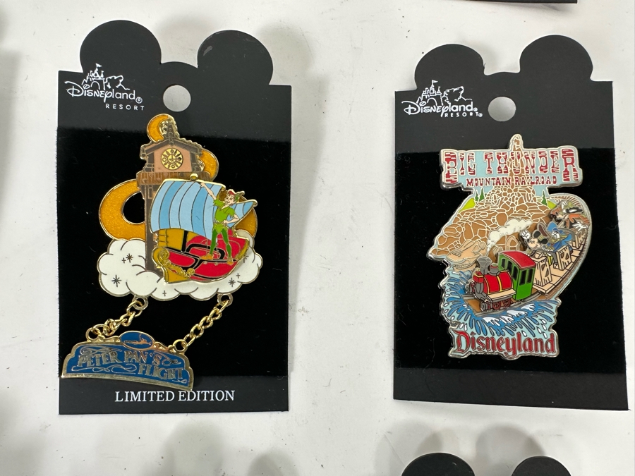 Collection Of Vintage Disneyland Trading Pins New On Cards Four Limited Edition Pins [Photo 7]
