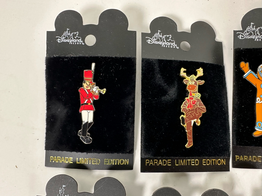 Collection Of Vintage Disneyland Trading Pins New On Cards Mainly Disneyland Parade Limited Edition Pins [Photo 4]