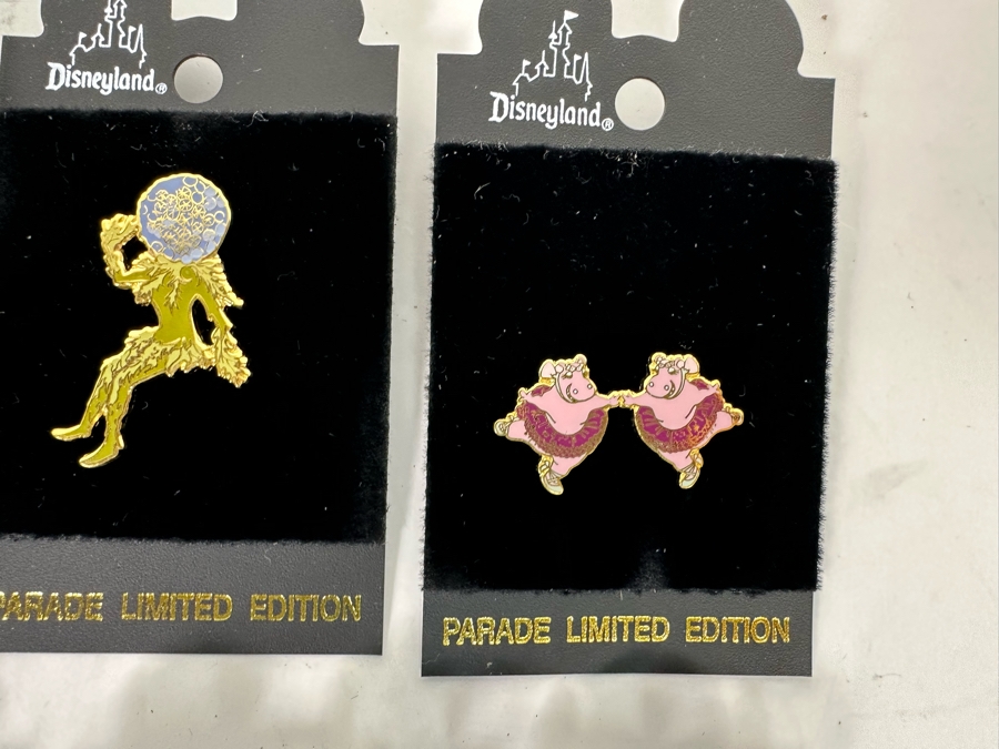 Collection Of Vintage Disneyland Trading Pins New On Cards Mainly Disneyland Parade Limited Edition Pins [Photo 6]