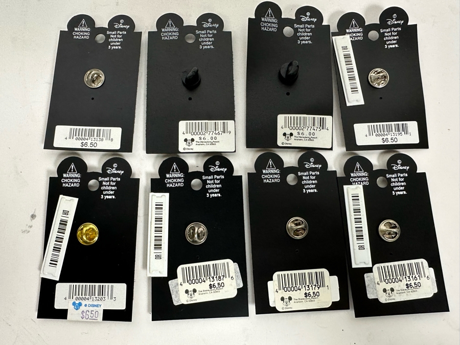 Collection Of Vintage Disneyland Trading Pins New On Cards [Photo 8]