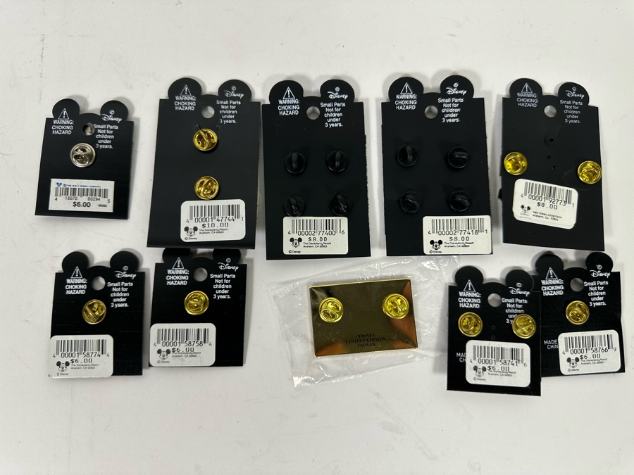 Collection Of Vintage Disneyland Trading Pins Most Are New On Cards [Photo 11]