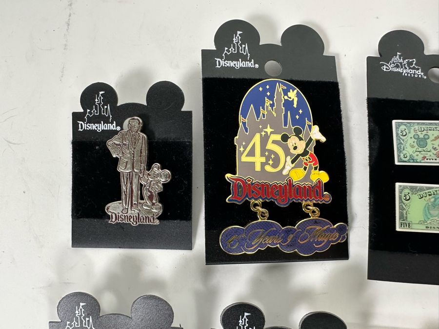 Collection Of Vintage Disneyland Trading Pins Most Are New On Cards [Photo 4]