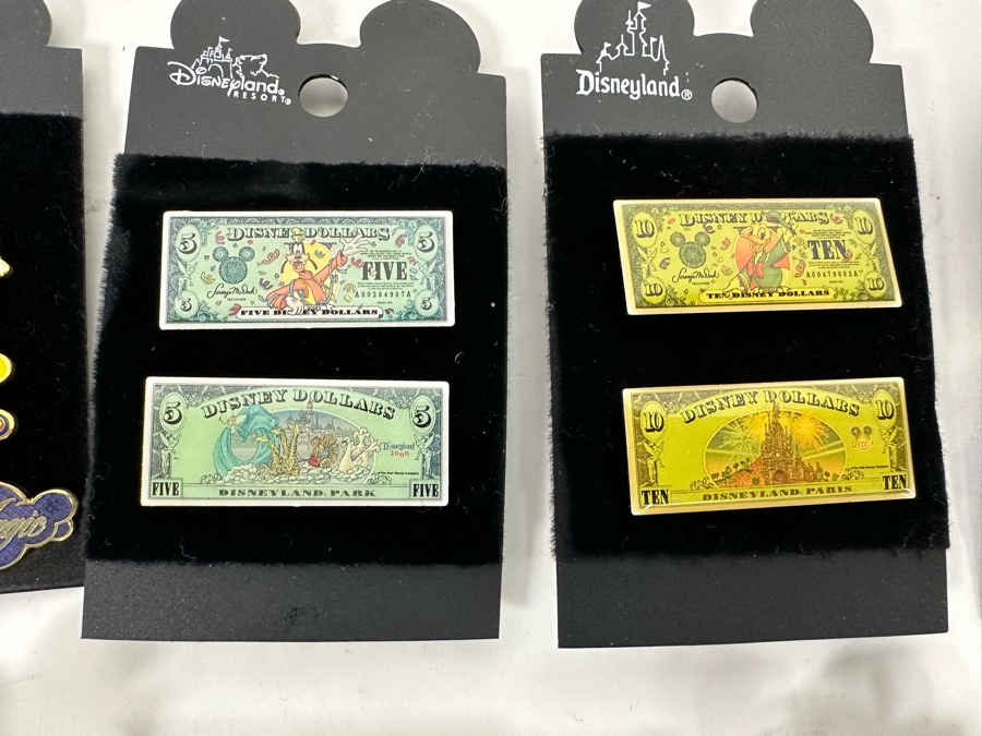 Collection Of Vintage Disneyland Trading Pins Most Are New On Cards [Photo 5]