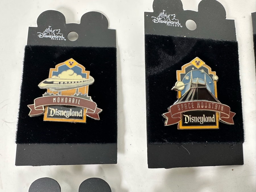Collection Of Vintage Disneyland Trading Pins Most Are New On Cards [Photo 4]